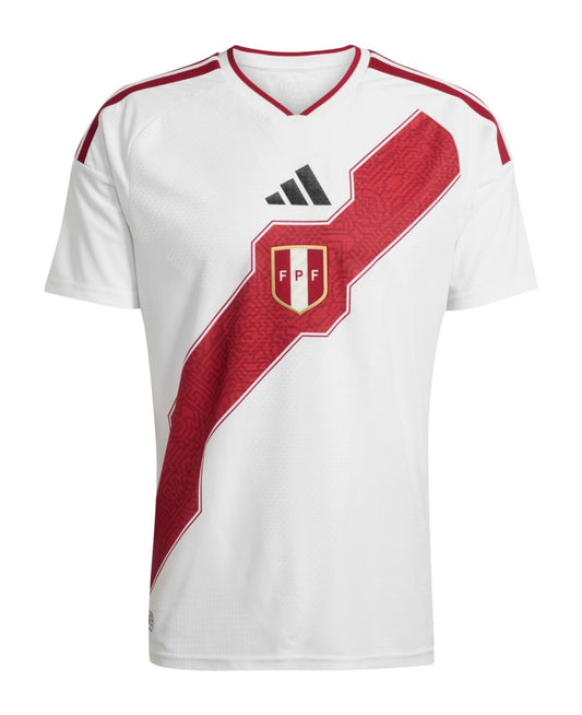Camiseta Peru 2026 Primera Equipación Copa del Mundo - Versión Hincha