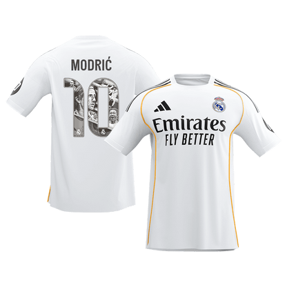 Calidad Premium Camiseta MODRIĆ Special #10 Real Madrid 2025/26 Primera Equipación Especial -Versión Hincha