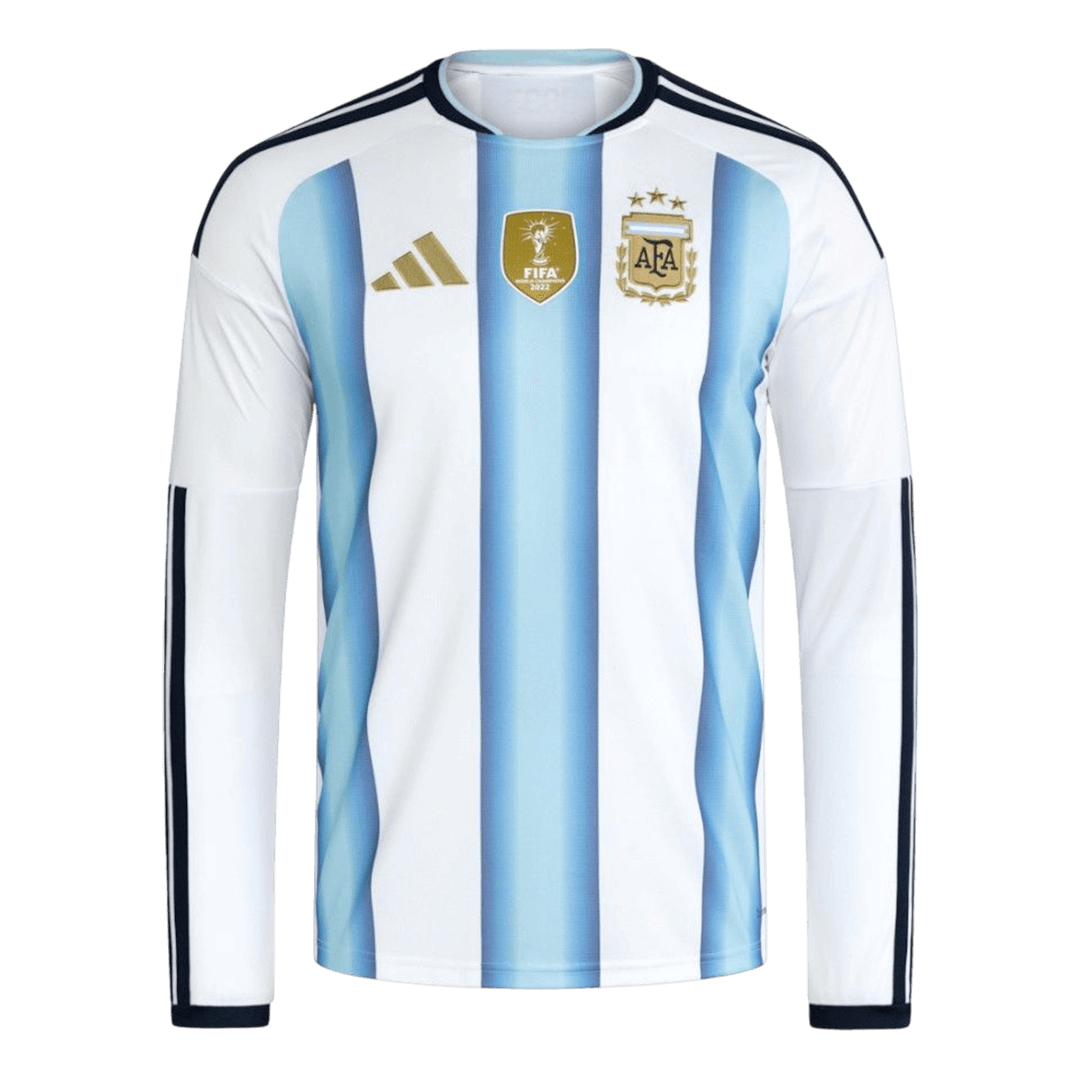 Manga Larga Argentina 2026 Primera Equipación Copa del Mundo -Versión Hincha