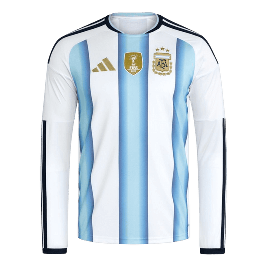 Manga Larga Argentina 2026 Primera Equipación Copa del Mundo -Versión Hincha