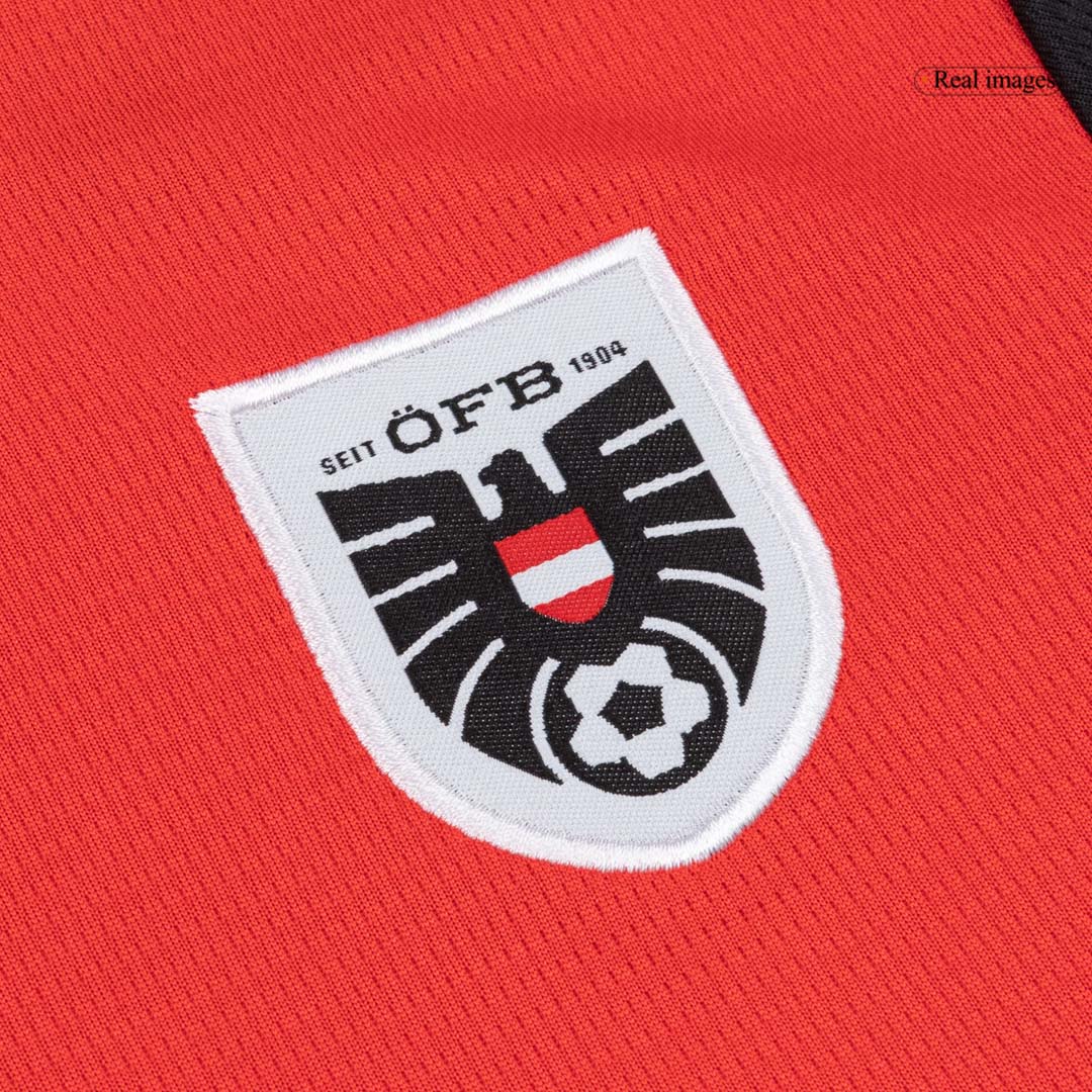 Conjunto Infantil Austria 2026 Primera Equipación Copa del Mundo