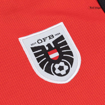 Conjunto Infantil Austria 2026 Primera Equipación Copa del Mundo