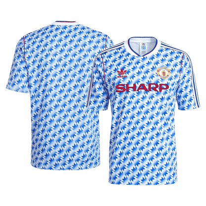 Retro 1990/92 Manchester United Segunda Equipación