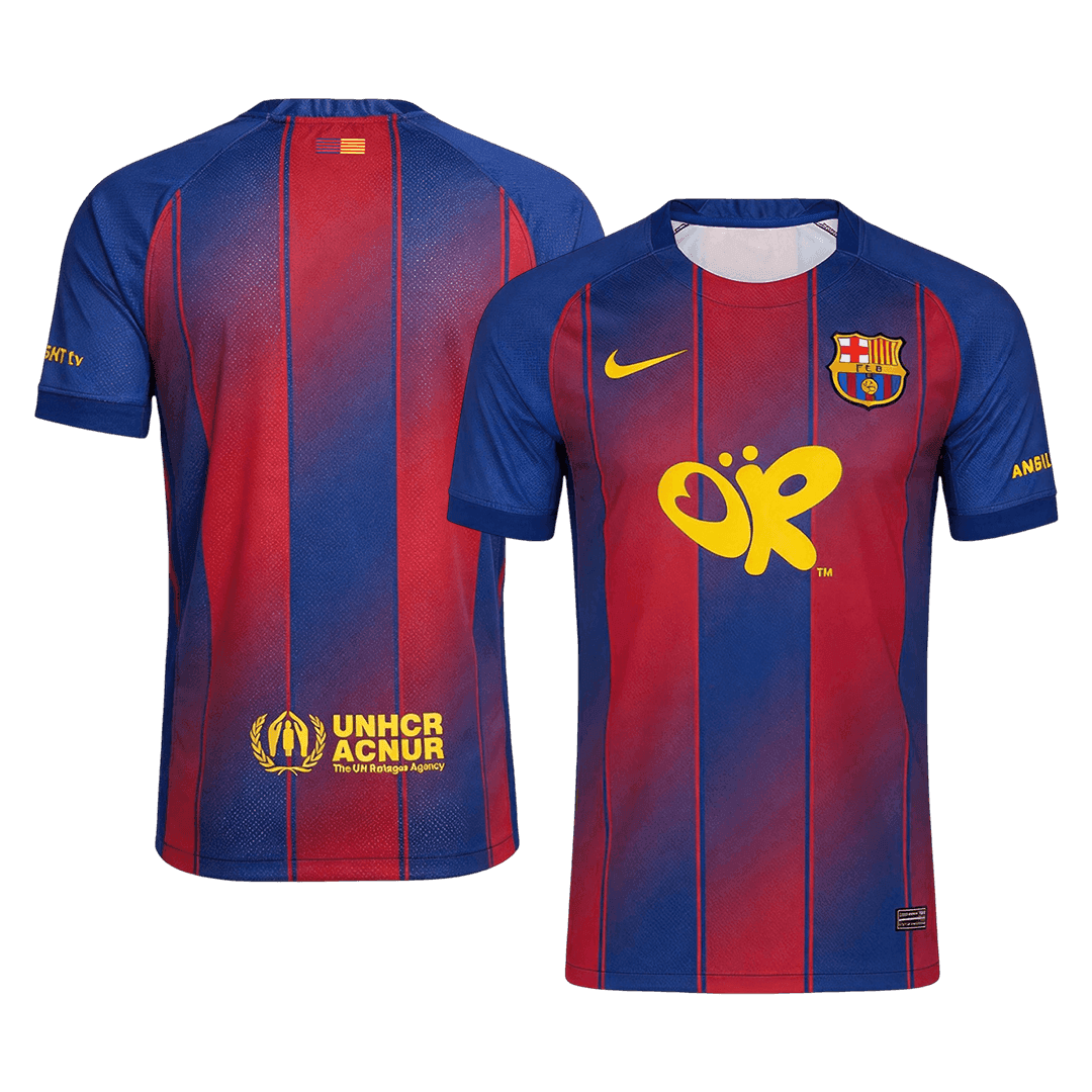 Camiseta Barcelona 2025/26 Primera Equipación Edición Limitada - Versión Hincha