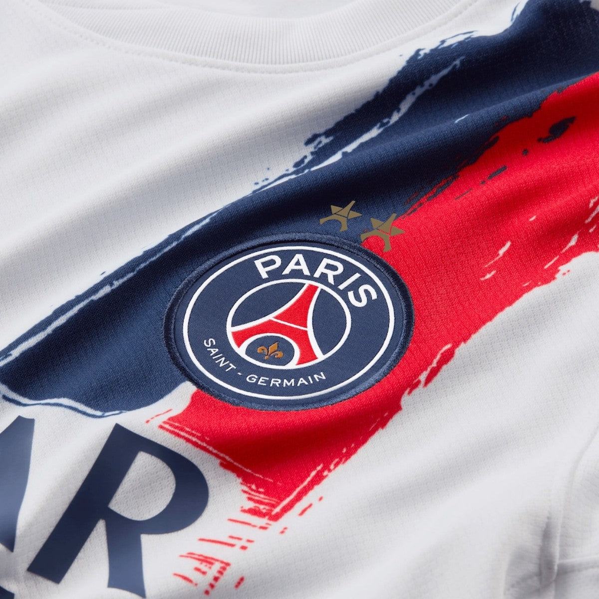 Camiseta Champions of Europe #26 PSG 2024/26 Segunda Equipación - Versión Hincha