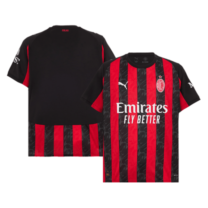 Calidad Premium Camiseta AC Milan 2025/26 Primera Equipación -Versión Hincha
