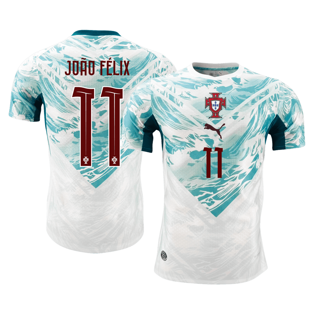 Camiseta Auténtica JOÃO FÉLIX #11 Portugal 2026 Segunda Equipación Copa del Mundo -Versión Jugador