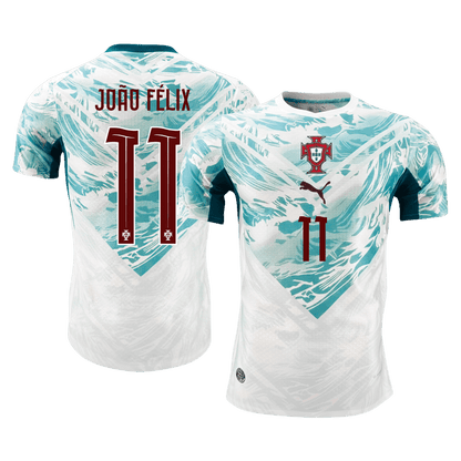 Camiseta Auténtica JOÃO FÉLIX #11 Portugal 2026 Segunda Equipación Copa del Mundo -Versión Jugador
