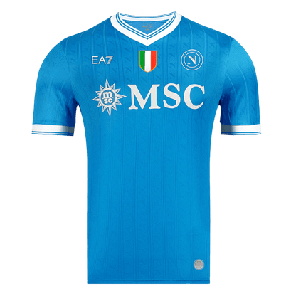 Camiseta Auténtica Napoli 2025/26 Primera Equipación-Versión Jugador-Camisetas Pasion Shop