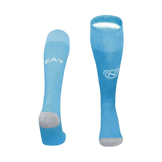 Napoli Primera Equipación Soccer Calcetines Infantiles 2025/26