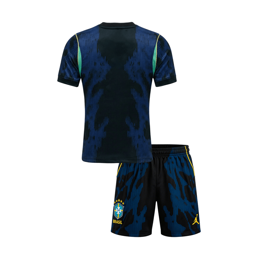 Conjunto Infantil Brazil 2026 Segunda Equipación Copa del Mundo