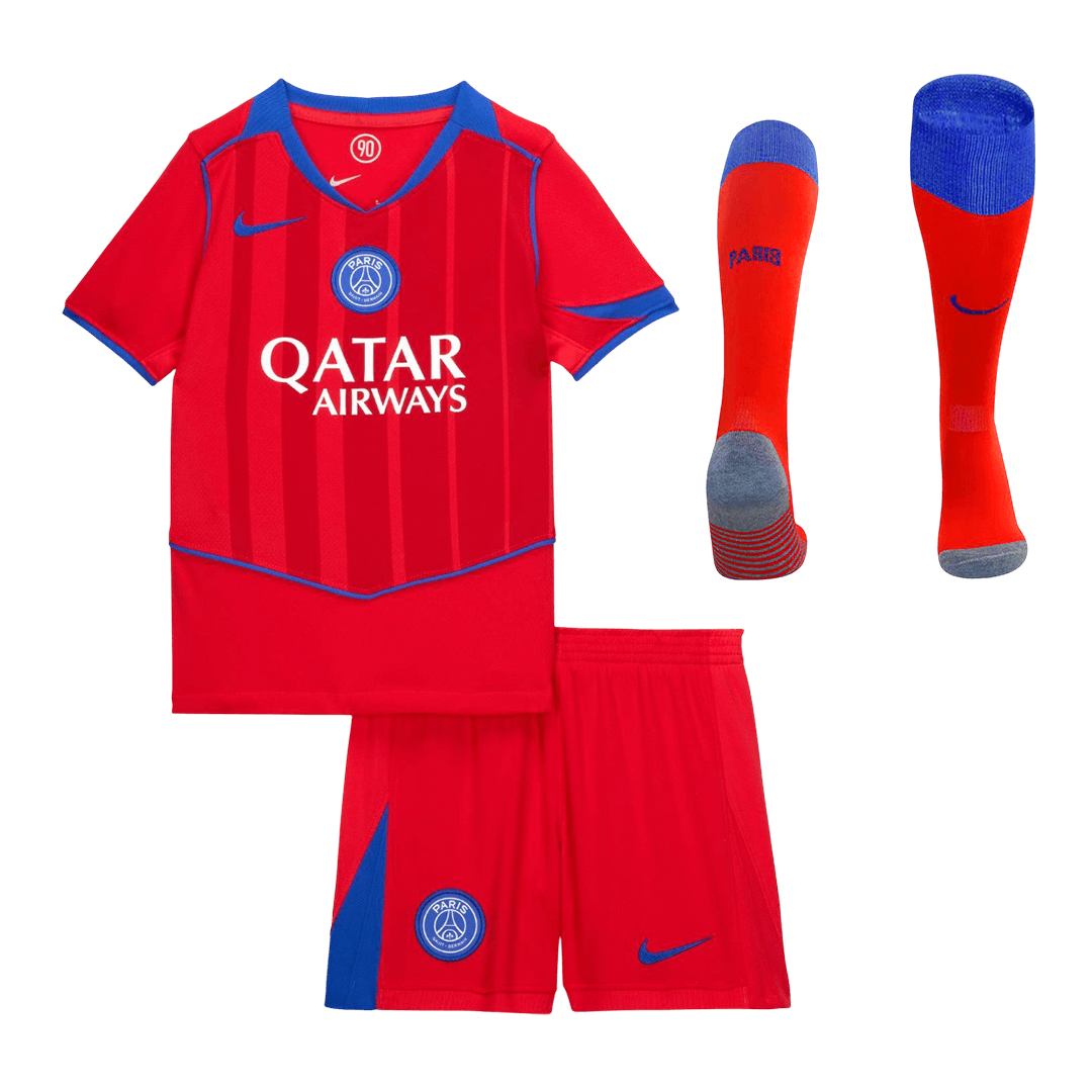 Conjunto Infantil Completo PSG 2025/26 Tercera Equipación Kids