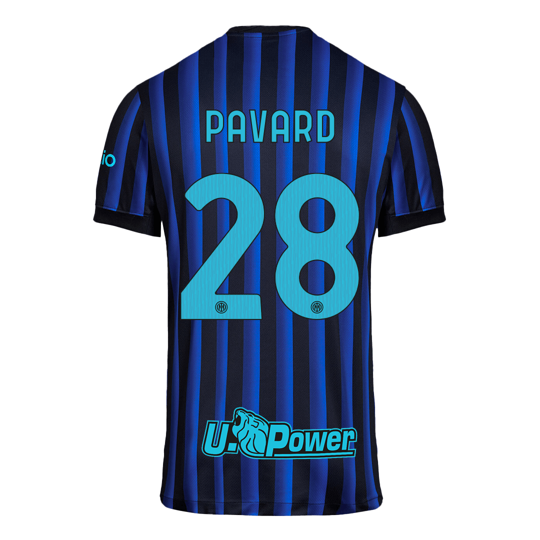 Camiseta PAVARD #28 Inter Milan 2025/26 Primera Equipación - Versión Hincha