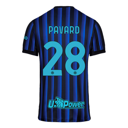 Camiseta PAVARD #28 Inter Milan 2025/26 Primera Equipación - Versión Hincha