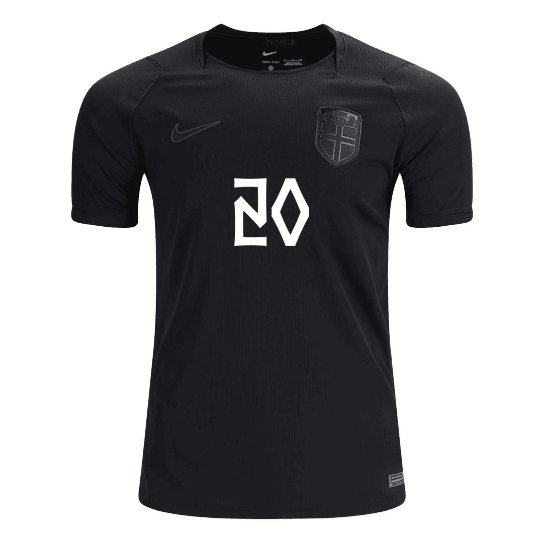 Camiseta NUSA #20 Norway 2026 Segunda Equipación Copa del Mundo - Versión Hincha