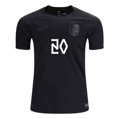 Camiseta NUSA #20 Norway 2026 Segunda Equipación Copa del Mundo - Versión Hincha