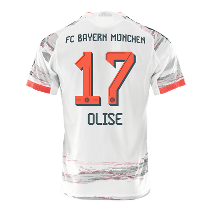 Camiseta Auténtica OLISE #17 Bayern Munich 2025/26 Segunda Equipación -Versión Jugador