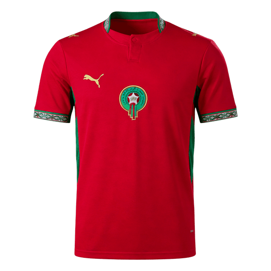 Camiseta Morocco 2026 Primera Equipación Copa del Mundo - Versión Hincha