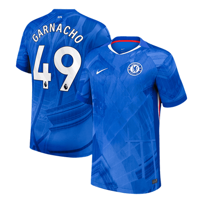 Calidad Premium Camiseta GARNACHO #49 Chelsea 2025/26 Primera Equipación -Versión Hincha