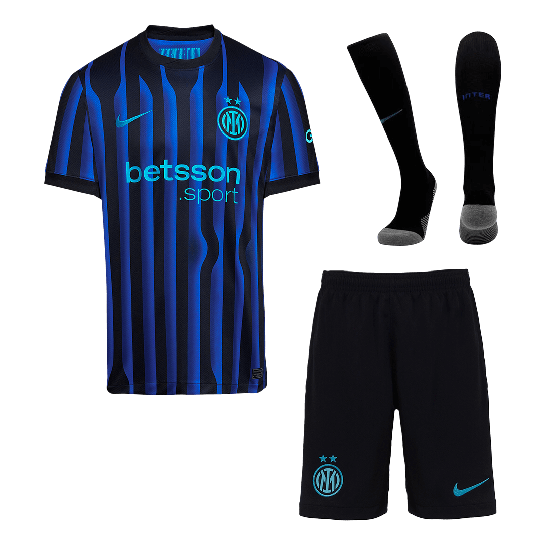 Conjunto Completo Inter Milan 2025/26 Primera Equipación-Camisetas Pasion Shop