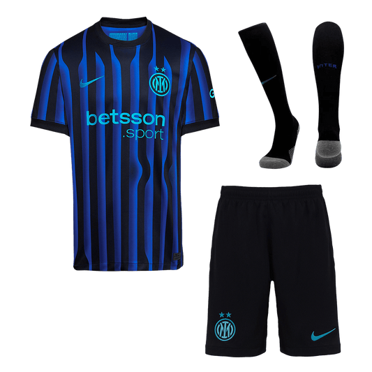 Conjunto Completo Inter Milan 2025/26 Primera Equipación-Camisetas Pasion Shop