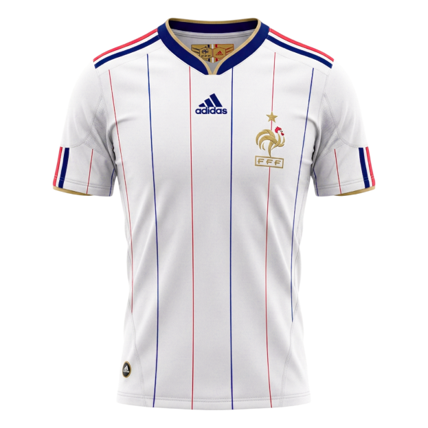 Retro 2010 France Segunda Equipación