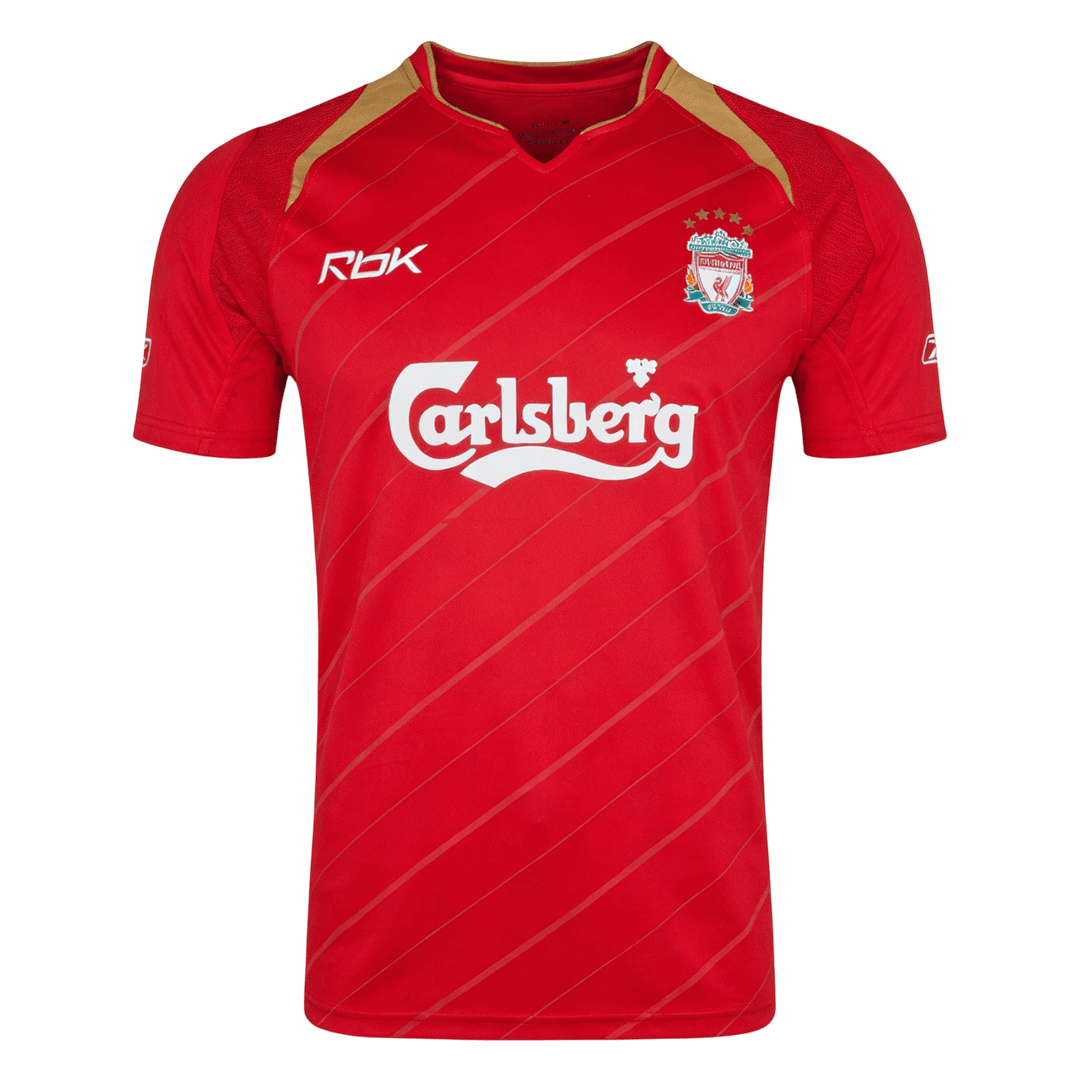 Retro 2005/06 Liverpool Primera Equipación