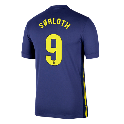 Camiseta SØRLOTH #9 Atletico Madrid 2025/26 Segunda Equipación - Versión Hincha