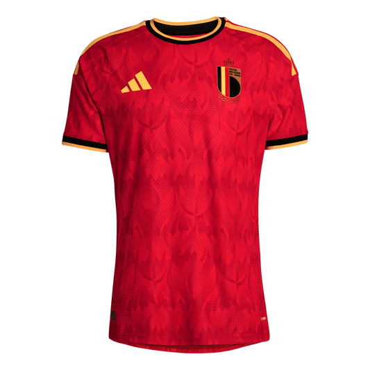 Camiseta Auténtica Belgium 2026 Primera Equipación Copa del Mundo -Versión Jugador