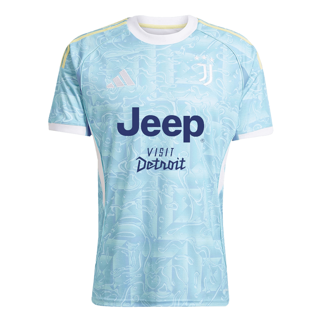 Camiseta KALULU #15 Juventus 2025/26 Segunda Equipación - Versión Hincha