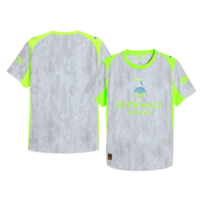 Camiseta Auténtica Manchester City 2025/26 Tercera Equipación -Versión Jugador-Camisetas Pasion Shop