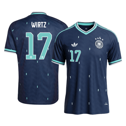 Camiseta WIRTZ #17 Germany 2026 Segunda Equipación Copa del Mundo - Versión Hincha