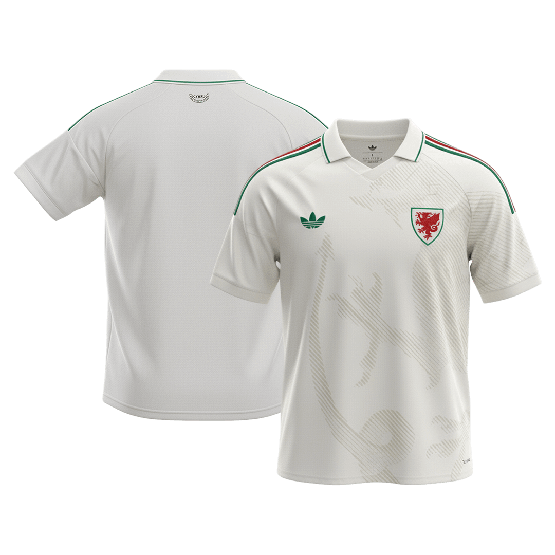 Camiseta Wales 2026 Segunda Equipación Copa del Mundo - Versión Hincha