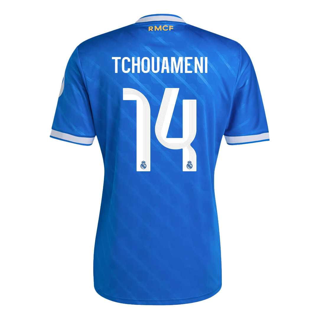 Camiseta TCHOUAMENI #14 Real Madrid 2025/26 Tercera Equipación - Versión Hincha