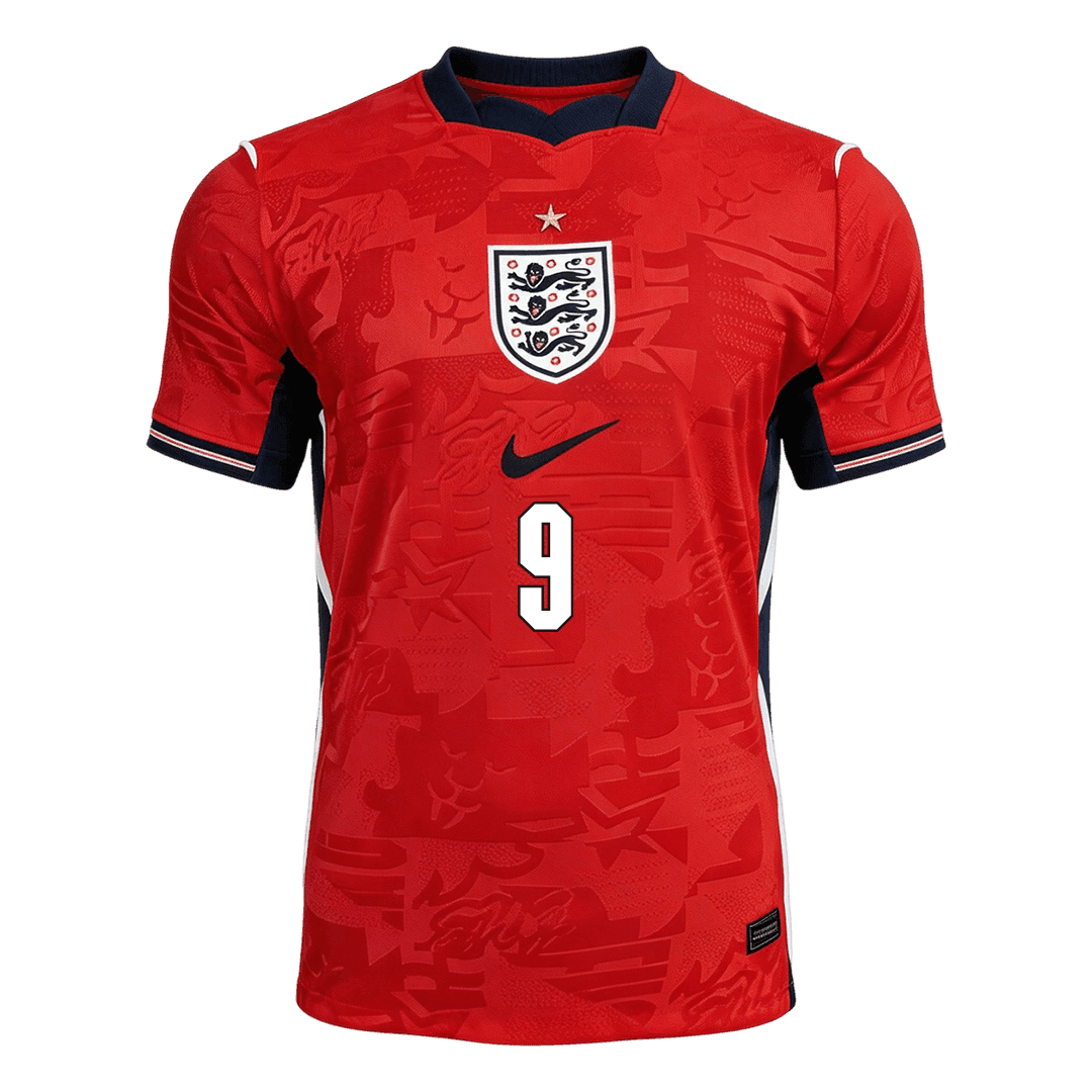 Camiseta Auténtica KANE #9 England 2026 Segunda Equipación Copa del Mundo -Versión Jugador