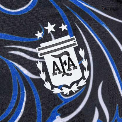 Camiseta Auténtica DE PAUL #7 Argentina 2026 Segunda Equipación Copa del Mundo -Versión Jugador