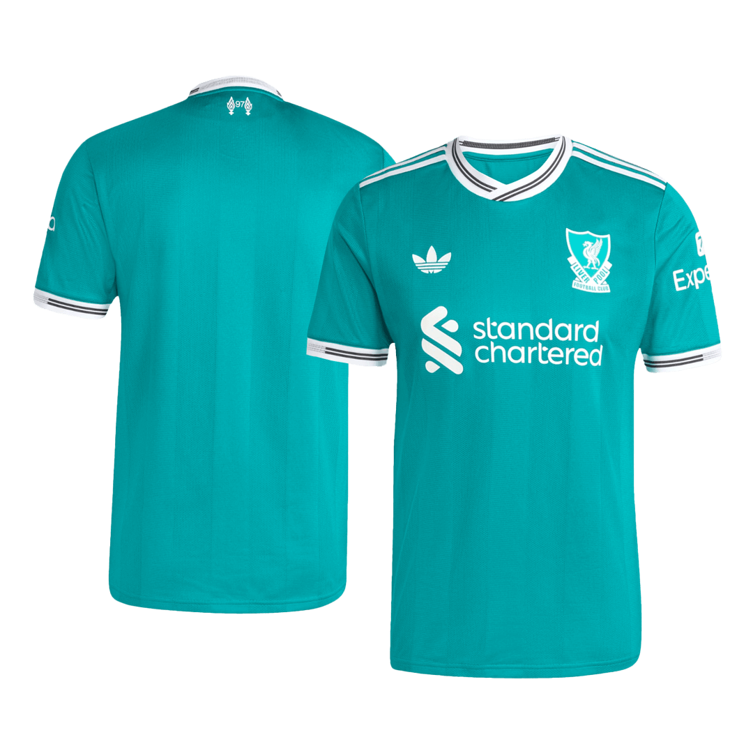 Camiseta Auténtica Liverpool 2025/26 Tercera Equipación -Versión Jugador-Camisetas Pasion Shop
