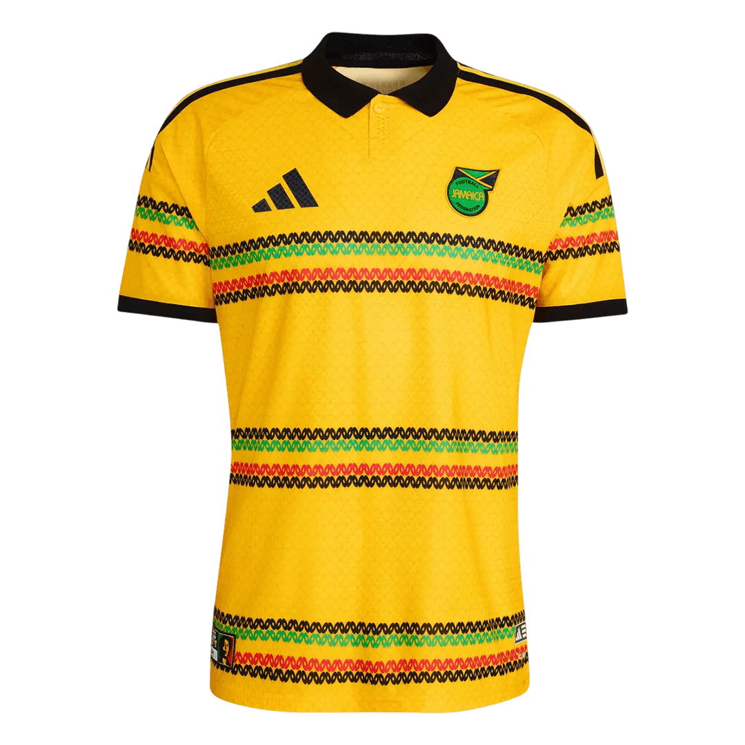 Camiseta Auténtica Jamaica 2026 Primera Equipación Copa del Mundo -Versión Jugador