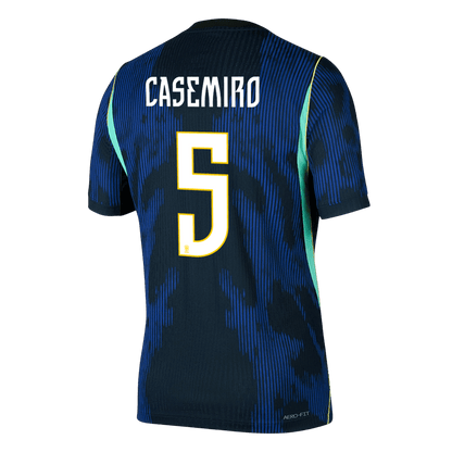 Camiseta Auténtica CASEMIRO #5 Brazil 2026 Segunda Equipación Copa del Mundo -Versión Jugador