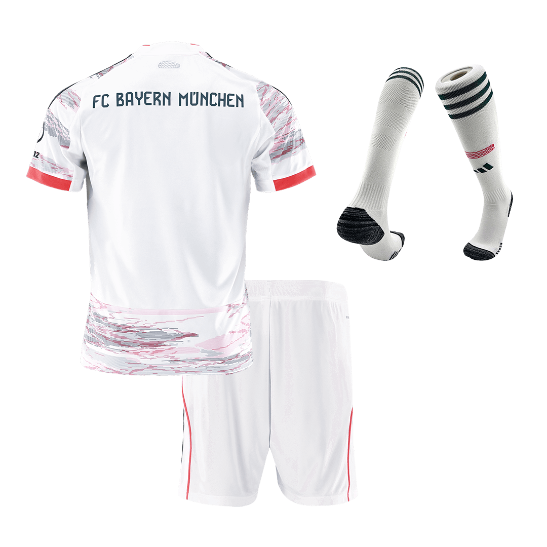 Conjunto Infantil Completo Bayern Munich 2025/26 Segunda Equipación Kids-Camisetas Pasion Shop