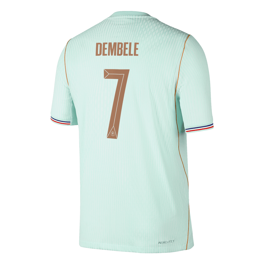 Camiseta Auténtica DEMBELE #7 France 2026 Segunda Equipación Copa del Mundo -Versión Jugador