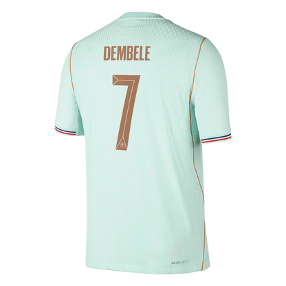 Camiseta Auténtica DEMBELE #7 France 2026 Segunda Equipación Copa del Mundo -Versión Jugador