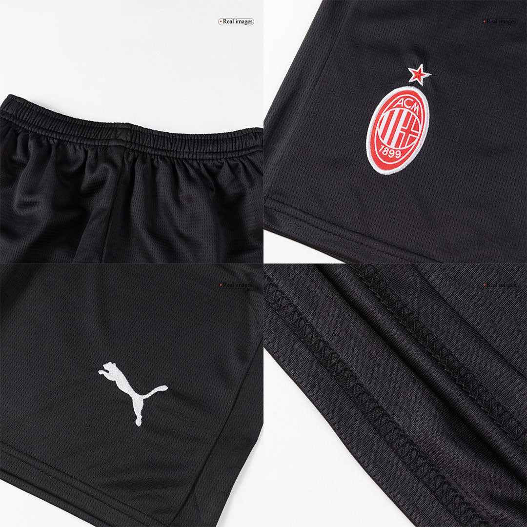 Conjunto Infantil Completo AC Milan 2025/26 Primera Equipación Kids-Camisetas Pasion Shop