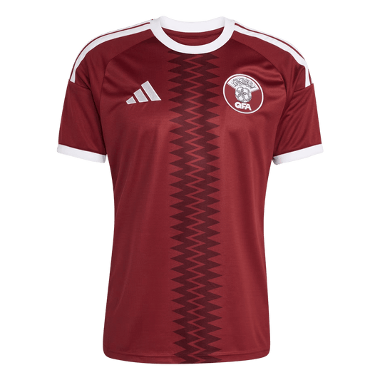 Camiseta Qatar 2026 Primera Equipación Copa del Mundo - Versión Hincha