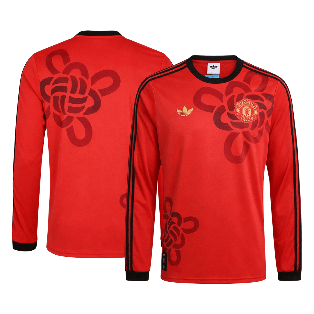 Manga Larga Manchester United 2025/26 -Versión Hincha