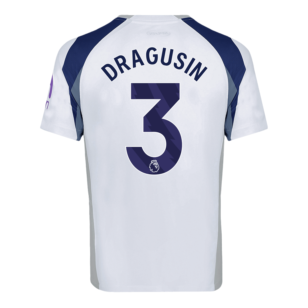 Camiseta DRAGUSIN #3 Tottenham Hotspur 2025/26 Primera Equipación - Versión Hincha