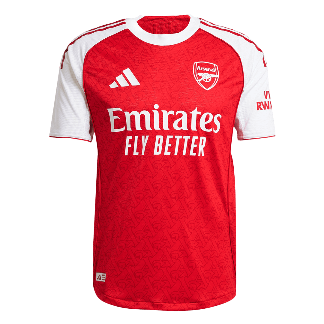 Conjunto Completo Auténtico Arsenal 2025/26 Primera Equipación-Camisetas Pasion Shop