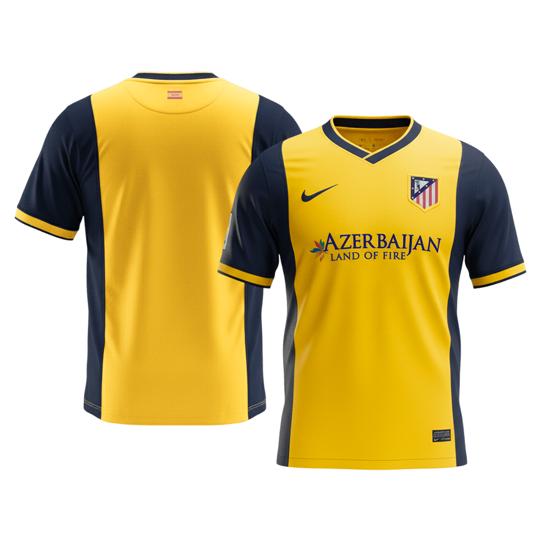 Retro 2013/14 Atletico Madrid Segunda Equipación