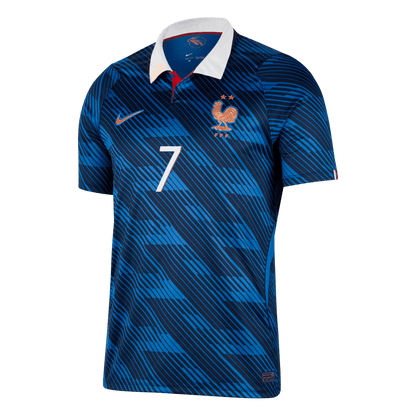 Camiseta DEMBELE #7 France 2026 Primera Equipación Copa del Mundo - Versión Hincha
