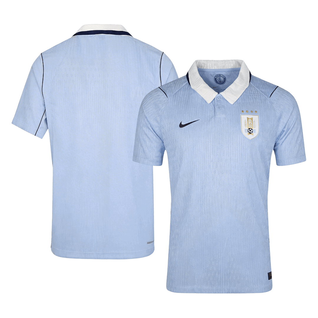 Camiseta Auténtica Uruguay 2026 Primera Equipación Copa del Mundo -Versión Jugador